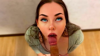 A charming stepsister came to your room to give you a blowjob A charming stepsister came to your room to give you a blowjob