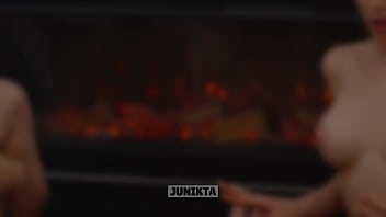 Milf and teen beautifully licking legs full