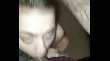 Deepthroating me after a few drinks