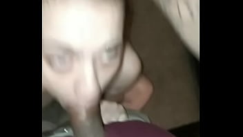 Deepthroating me after a few drinks