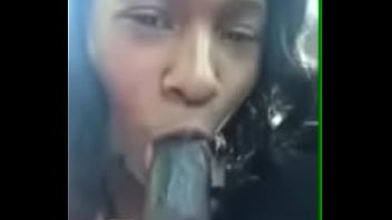 I was in the car suck my boyfriend