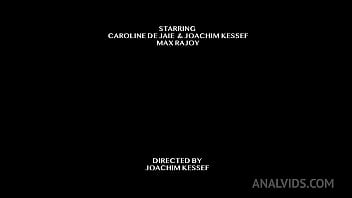 Kinky interracial dp for caroline de jaie ks095