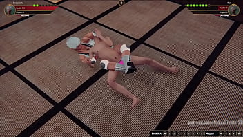 Broadzilla vs rok nf3d mixed mma combat femdom