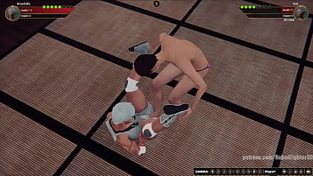Broadzilla vs rok nf3d mixed mma combat femdom
