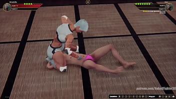 Broadzilla vs rok nf3d mixed mma combat femdom