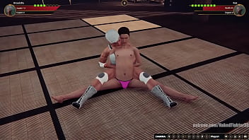 Broadzilla vs rok nf3d mixed mma combat femdom