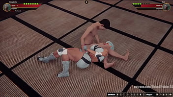 Broadzilla vs rok nf3d mixed mma combat femdom