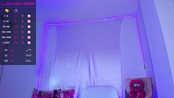 A dildo in her pussy your fantasy realized as she moans for you