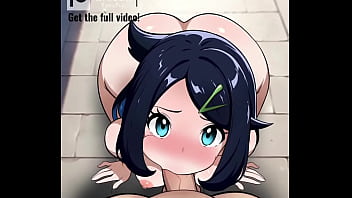 Liko lost a pokémon battle against you so now she became your submissive fucking sex slave who will suck your cock whenever you order her to