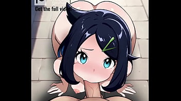 Liko lost a pokémon battle against you so now she became your submissive fucking sex slave who will suck your cock whenever you order her to