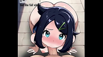 Liko lost a pokémon battle against you so now she became your submissive fucking sex slave who will suck your cock whenever you order her to