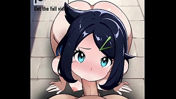Liko lost a pokémon battle against you so now she became your submissive fucking sex slave who will suck your cock whenever you order her to
