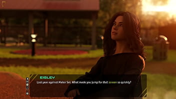 Move the chains #05 stunning long haired brunette wants to talk about the old days taboo hentai 3d game