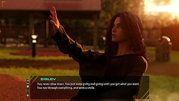 Move the chains #05 stunning long haired brunette wants to talk about the old days taboo hentai 3d game