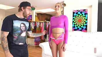 Blonde tiffany watson takes bryan gozzling's huge cock up her ass