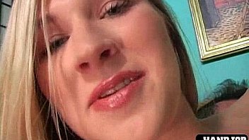 Hot girl gets naked and fingered