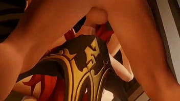 Miss fortune spread her legs 3d porn 2 version