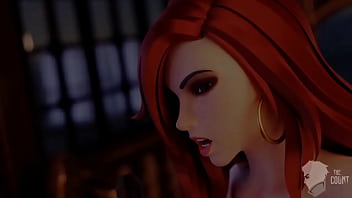 Miss fortune spread her legs 3d porn 2 version