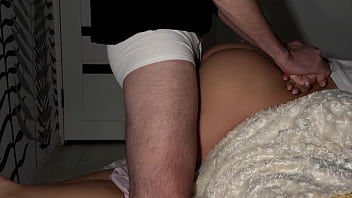 Her pussy is shocked by his penetration innocent student