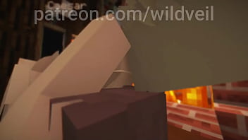 Honkai starail babe gets fucked minecraft animation