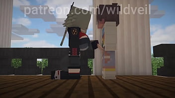 Honkai starail babe gets fucked minecraft animation