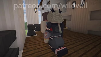 Honkai starail babe gets fucked minecraft animation