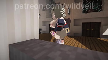 Honkai starail babe gets fucked minecraft animation