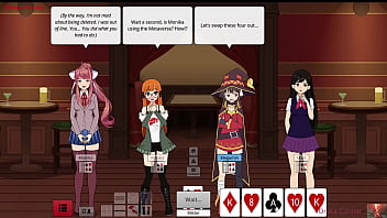 Cutest girls play high stakes poker who will lose first