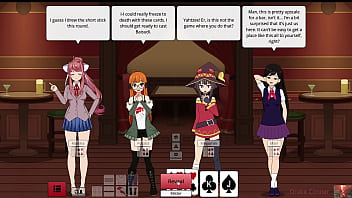 Cutest girls play high stakes poker who will lose first