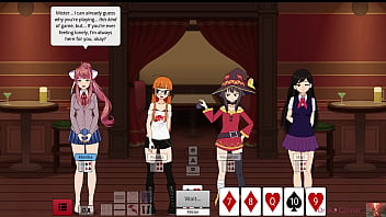 Cutest girls play high stakes poker who will lose first