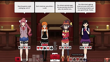 Cutest girls play high stakes poker who will lose first