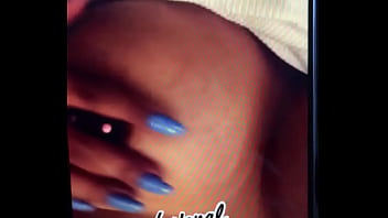 Lightskin with big tits and nipple piercings sends a sexy s