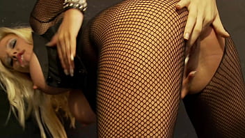 Kaia kane and michelle thorne play with big dildos in lesbian scene