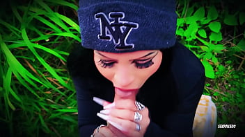 He encounters a vampire and sucks all her sperm