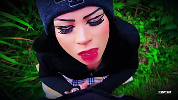 He encounters a vampire and sucks all her sperm