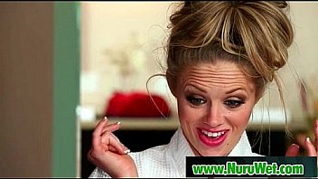 Japanese nuru massage and sexual tension on air matress 13