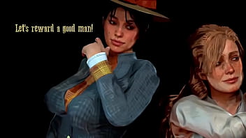 Rdr2 porn mary & sadie footjob