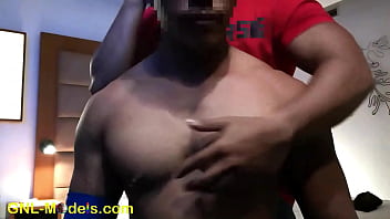 Muscle Amateur Guys Gets Pecs Played thumbnail