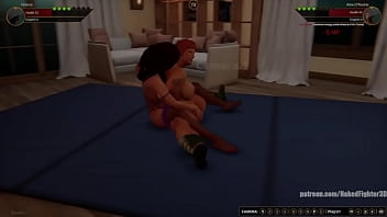 Helena vs aine nf3d lesbian sexual combat