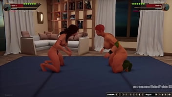 Helena vs aine nf3d lesbian sexual combat