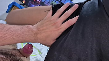 Hoy le digo a un fan como grabar estaba un poco tímido al principio pero luego se le quito la timidez