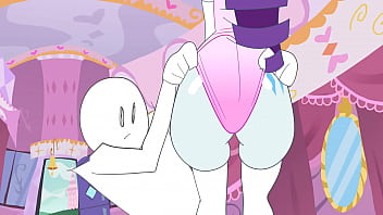 Rarity's new friend by monstrousfrog