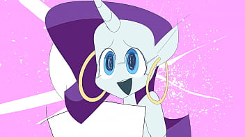 Rarity's new friend by monstrousfrog