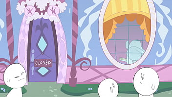 Rarity's new friend by monstrousfrog