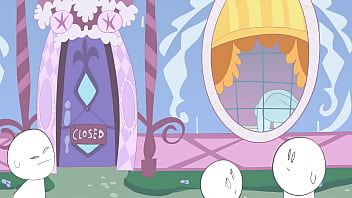 Rarity's new friend by monstrousfrog