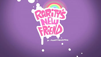 Rarity's new friend by monstrousfrog