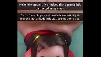 Private sport class with sexy milf