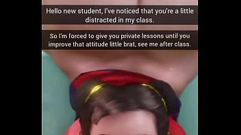 Private sport class with sexy milf