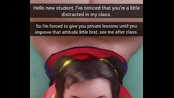 Private sport class with sexy milf