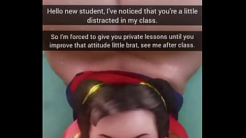 Private sport class with sexy milf